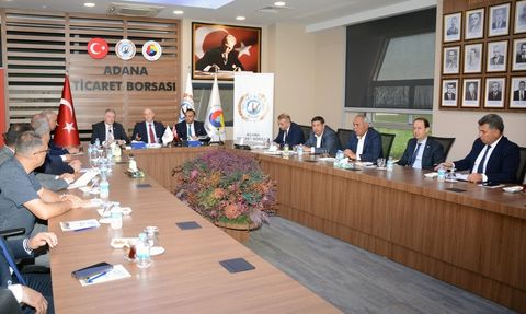TMO Genel Müdürü Ahmet Güldal, Adana Ticaret Borsasını Ziyaret Etti