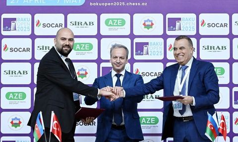 Türkiye ve Azerbaycan Satranç Federasyonları Arasında İş Birliği Anlaşması