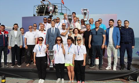 Zıpkınla Balık Avı Türkiye Şampiyonası Sonuçlandı