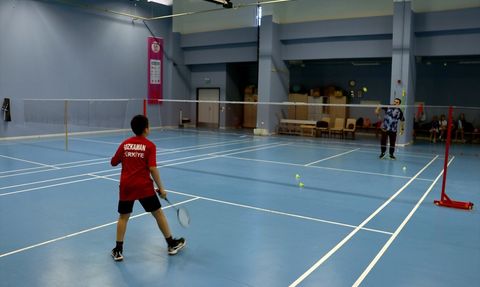 10 Yaşındaki Badmintoncu Muhammed Emin Gözkaman’ın Zirve Hedefi