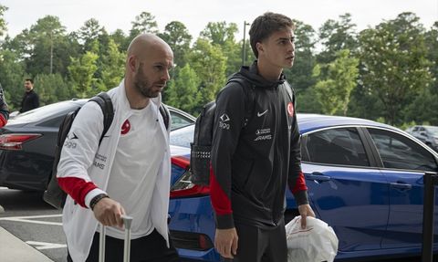 A Milli Futbol Takımı Meksika Hazırlık Maçı İçin Kuzey Carolina'da