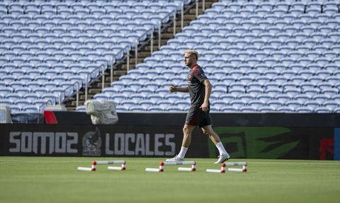 A Milli Futbol Takımı Meksika ile Maça Hazır