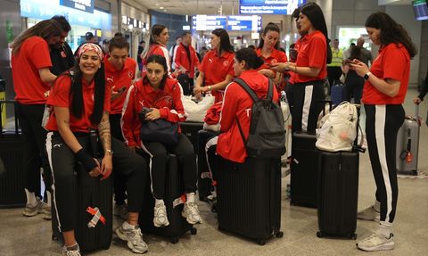 A Milli Kadın Basketbol Takımı Atina'da Avrupa Şampiyonası Hazırlığı İçin Toplandı