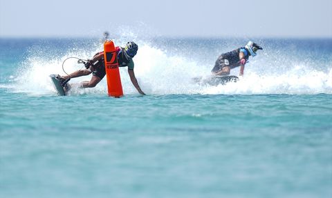 Dünya Motosurf Şampiyonası: Çeşme'de Mücadele Başladı