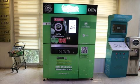 Gaziantep'te Geri Dönüşümün Yeni Dönemi: DOA Cihazı Hizmete Girdi