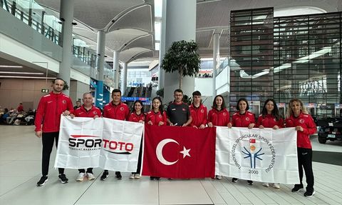 Özel Sporcular Masa Tenisi Takımı Çekya'da Madalya İçin Mücadele Edecek