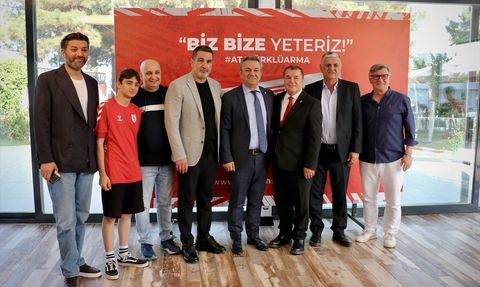 Samsunspor'da Kurban Bayramı Bayramlaşma Töreni