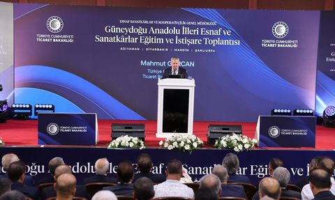 Ticaret Bakan Yardımcısı Mahmut Gürcan, Şanlıurfa'da Esnafa Destek Çalışmalarını Vurguladı