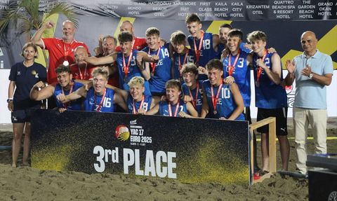 17 Yaş Altı EHF Avrupa Plaj Hentbolu Şampiyonası Sonuçlandı