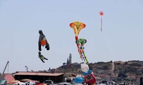 3. Trakya Uçurtma Festivali Tekirdağ'da Gerçekleşti