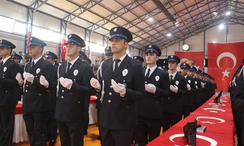 579 Polis Adayı Mezun Oldu