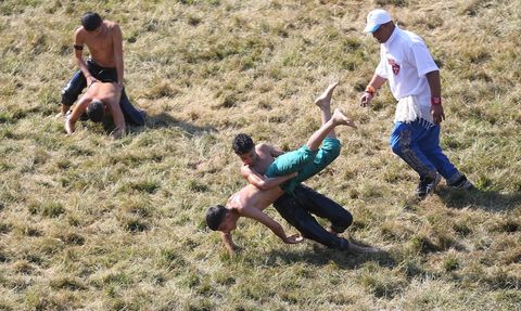 664. Kırkpınar Yağlı Güreşleri'nde Müsabakalar Başladı