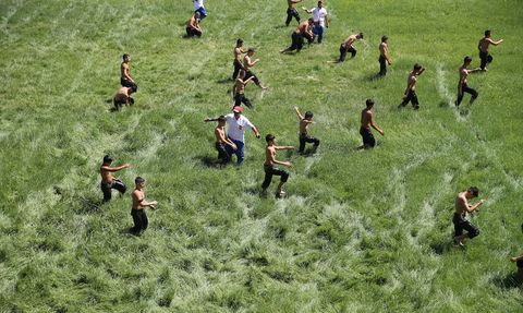 664. Tarihi Kırkpınar Yağlı Güreşleri Başladı