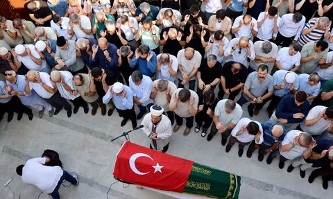 ABD'de Trafik Kazasında Hayatını Kaybeden Genç İçin Cenaze Töreni