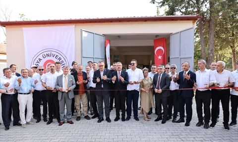 Amasya'da Yerli Dondurarak Kurutma Makinesi Üretim Tesisinin Açılışı Yapıldı