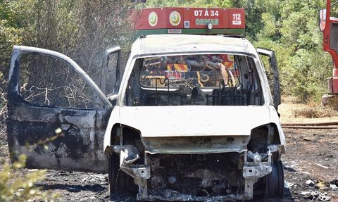 Antalya'daki Orman Yangını Kontrol Altına Alındı