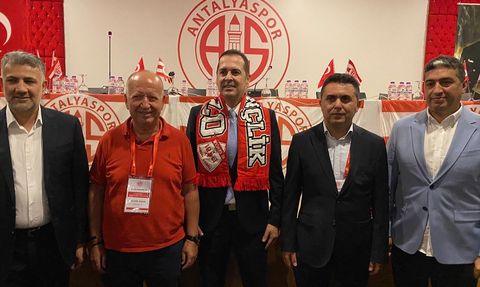 Antalyaspor'un Yeni Başkanı Rıza Perçin Oldu