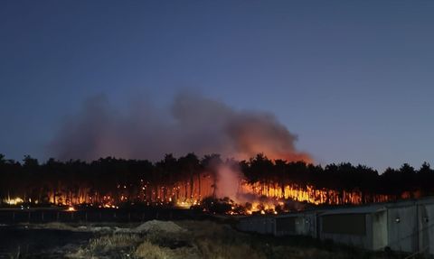 Balıkesir'deki Tavuk Çiftliği Yangınında İki Zanlı Tutuklandı