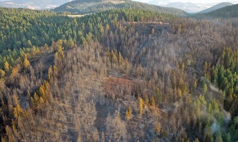 Çankırı'nın Yapraklı İlçesindeki Orman Yangını Havadan Görüntülendi