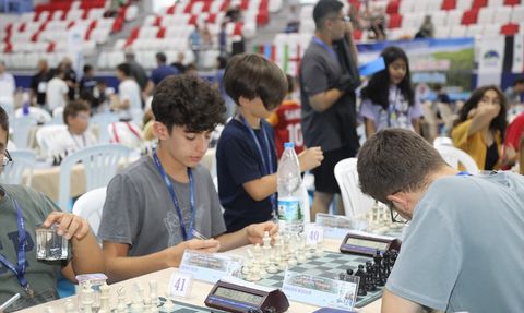 Çubuk'ta 10. Uluslararası Açık Satranç Turnuvası Başladı