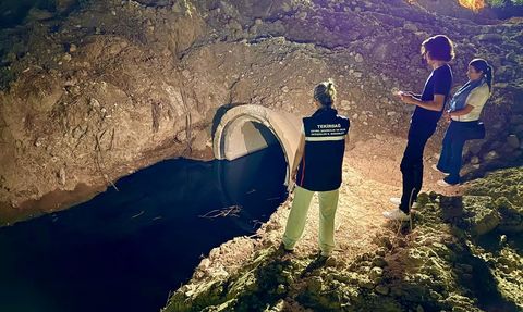 Ergene'deki Kötü Kokunun Nedeni Araştırılıyor