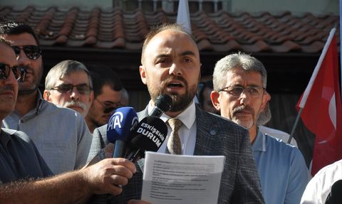 Eskişehir'de Gazze İçin Protesto Gösterisi