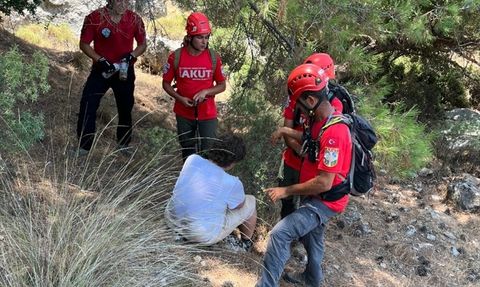 Fethiye'de Kaybolan Rus Turist Güvenli Bir Şekilde Bulundu