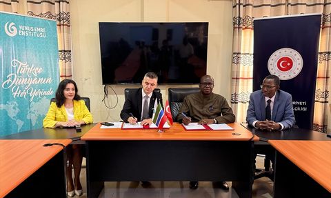 Gambiya Üniversitesi'nde Türkçe Eğitimi Başlıyor