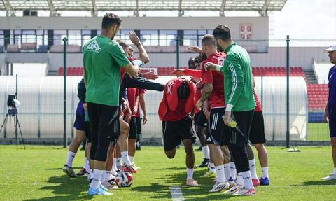 Gaziantep FK'nın Sırbistan'daki Hazırlıkları Devam Ediyor