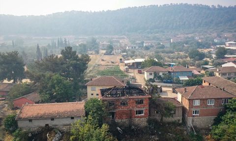 Sakarya'dan Bilecik'e Sıçrayan Yangında 4. Gün Mücadele Devam Ediyor