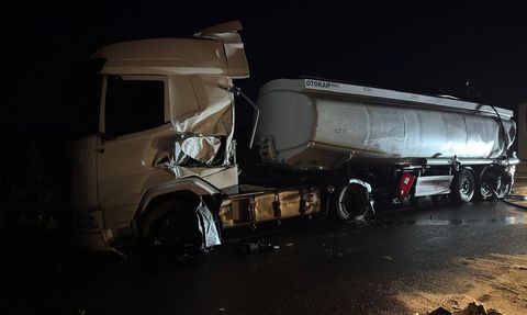 İstanbul-İzmir Otoyolu'nda Tır Kazası
