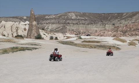 Kapadokya'da Sıcak Hava Etkisi