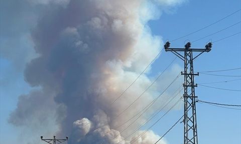 Karabük'te Orman Yangınıyla Mücadele