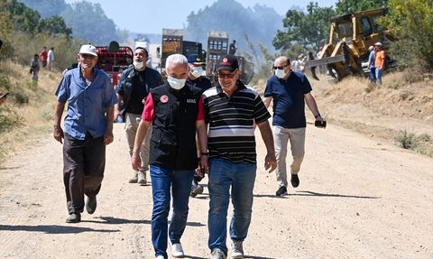 Kırklareli'nde Anız Yangını Kontrol Altına Alındı
