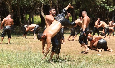 Kırkpınar'da İkiz Pehlivan Heyecanı