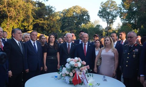 KKTC Cumhurbaşkanı Tatar, Barış ve Özgürlük Bayramı'nda Konuştu