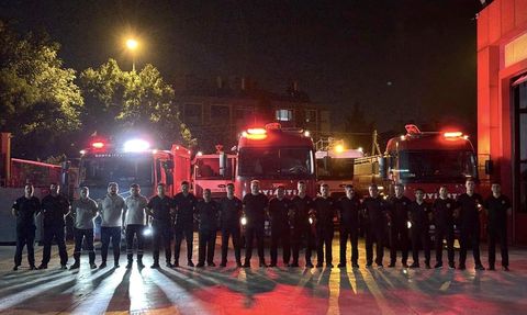 Konya'dan Bursa'ya Yangın Söndürme Desteği