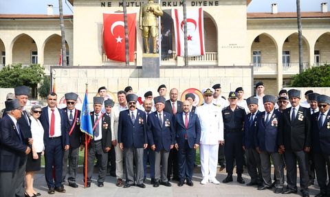 Mersin'de Kıbrıs Barış Harekatı'nın 51. Yıl Dönümü Töreni
