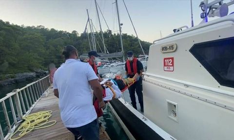 Muğla Bölgesinde Tıbbi Tahliye Operasyonu