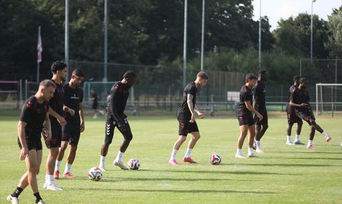 Samsunspor, Hollanda Kampında Taktik Çalışmalarını Sürdürüyor