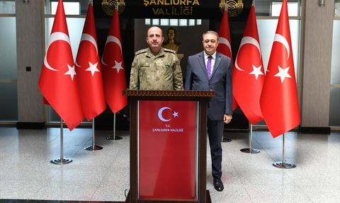 Şanlıurfa'da Askeri Ziyaret: Orgeneral Ergün Valilikte