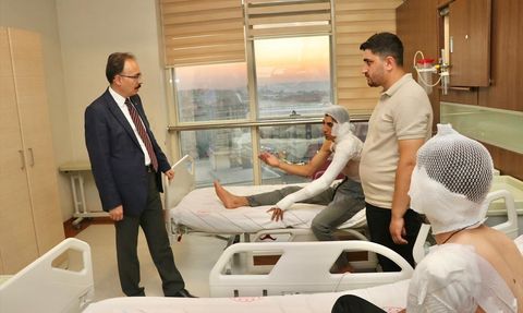 Siirt'te Sondaj Makinesi Yangını: 3 İşçi Yaralandı