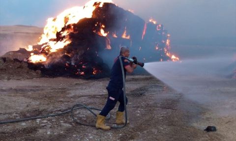 Siirt'te Yangın Kontrol Altına Alındı