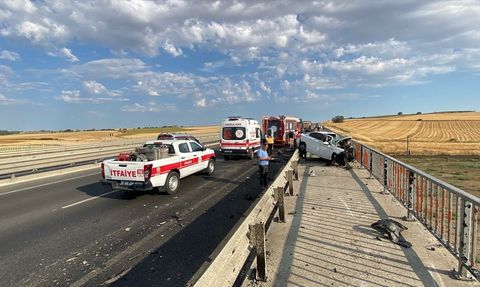 Tekirdağ'da Trafik Kazası: Sürücü Hayatını Kaybetti