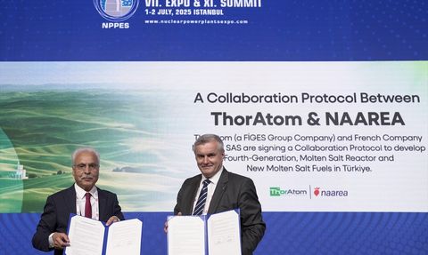 Türk ve Fransız Şirketler Ergimiş Tuz Reaktörü Geliştirmek İçin Bir Araya Geldi