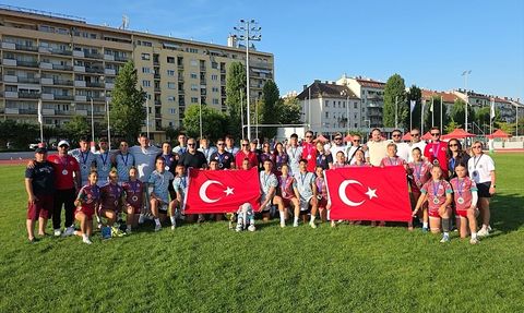 Türkiye 18 Yaş Altı Kadın Ragbi Takımı Avrupa Şampiyonu