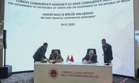 Türkiye ve Nijer Arasında Askeri Mali İşbirliği Anlaşması İmzalandı