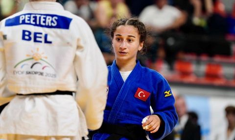 Yağmur Yılmaztürk, Avrupa Gençlik Olimpiyatları'nda Gümüş Madalya Kazandı