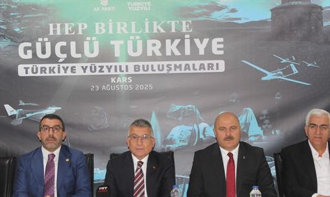 Abdullah Güler'den Kars'ta 'Türkiye Yüzyılı' Vurgusu