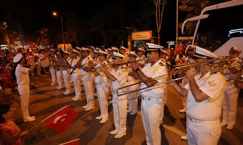 Afyonkarahisar'da Büyük Taarruz'un 103. Yıl Dönümü Fener Alayı Kutlaması